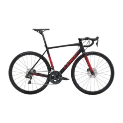 785 HUEZ RS BLACK RED GLOSSY MAT