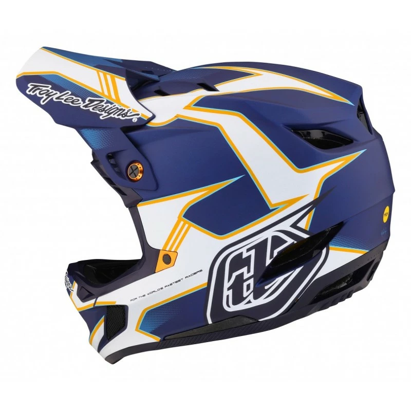 CASQUE D4 COMPOSITE MIPS MATRIX BLUE 2023 - Image 4