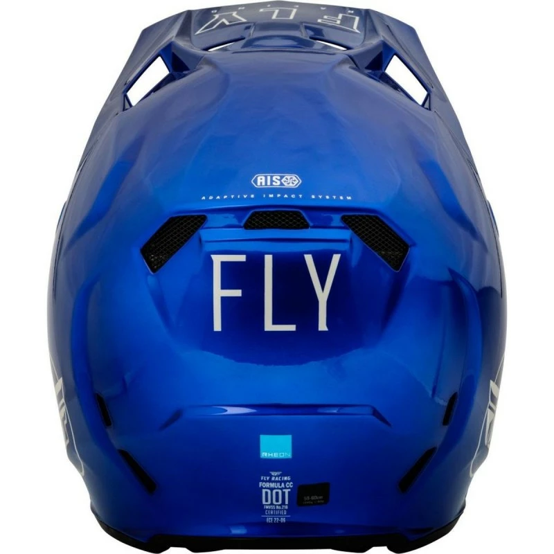 CASQUE FLY FORMULA CC CENTRUM BLEU METALLIC/GRIS CLAIR 2023 - Image 2