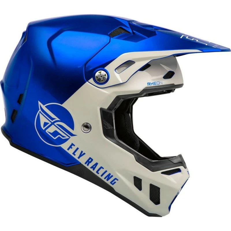 CASQUE FLY FORMULA CC CENTRUM BLEU METALLIC/GRIS CLAIR 2023