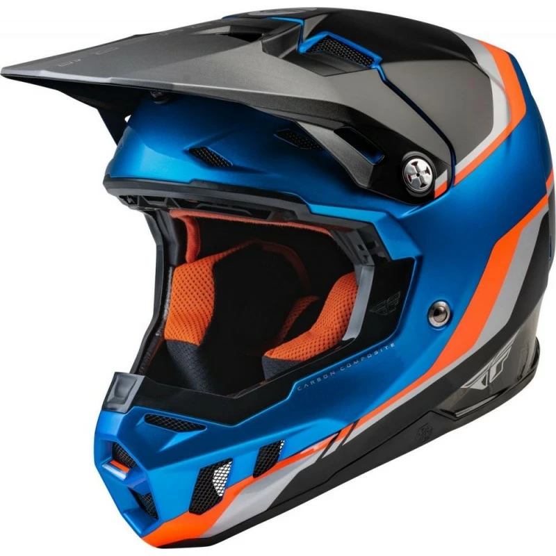 CASQUE FLY FORMULA CC DRIVER BLEU/ORANGE/NOIR - Image 4