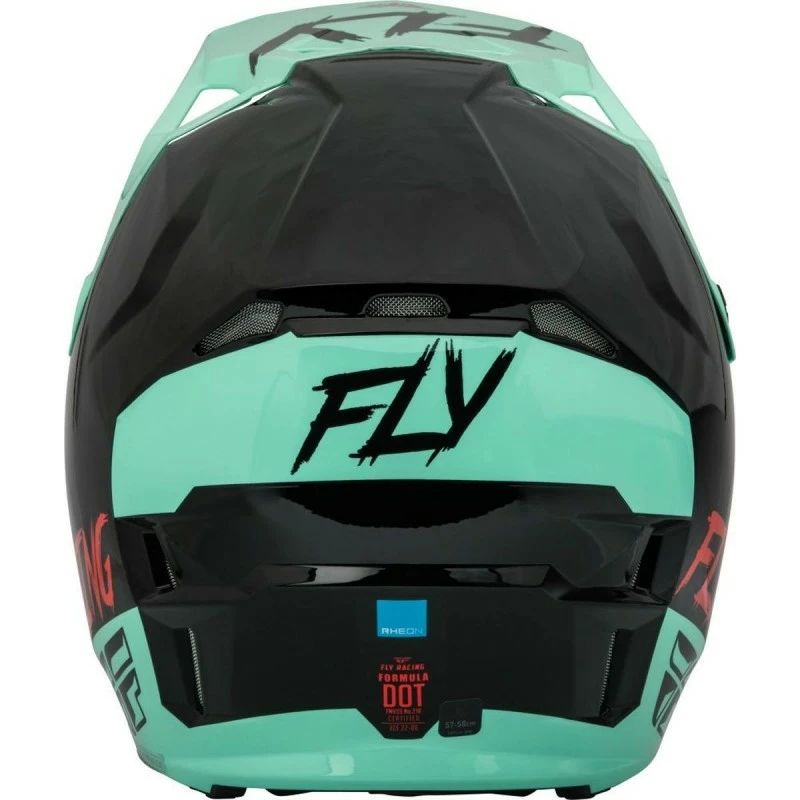 CASQUE FLY FORMULA CP SLANT NOIR/MINT/ROUGE 2023 - Image 2