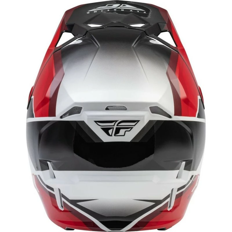 CASQUE FLY RACING FORMULA CP RUSH NOIR/ROUGE/BLANC 2022 - Image 2