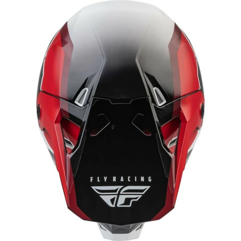 CASQUE FLY RACING FORMULA CP RUSH NOIR/ROUGE/BLANC 2022 - Image 3