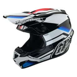 CASQUE GP APEX WHITE/BLUE 2023