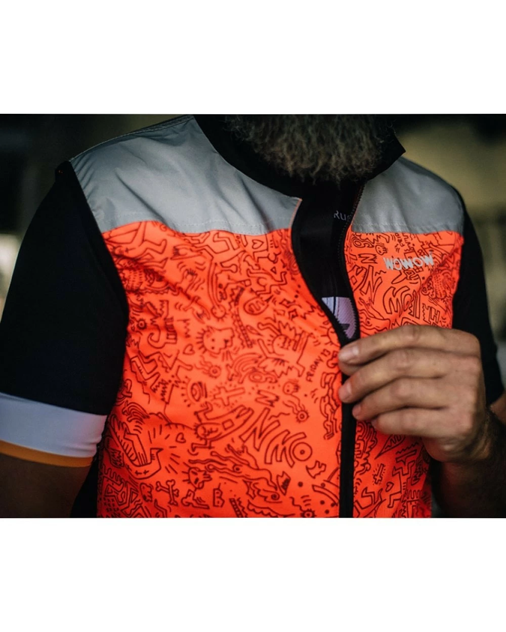 Visibilité Gilet Wowow Raceviz Rebel - Image 2