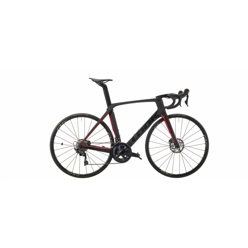 Look 795 Blade Disc Black Metallic Red Mat Glossy 2022