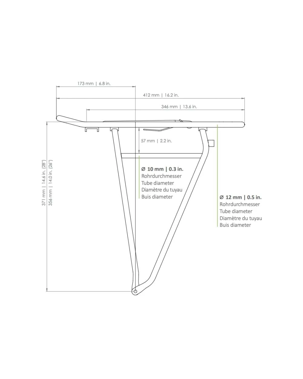 Porte-bagages Racktime Eco 2.0 Tour - Image 3