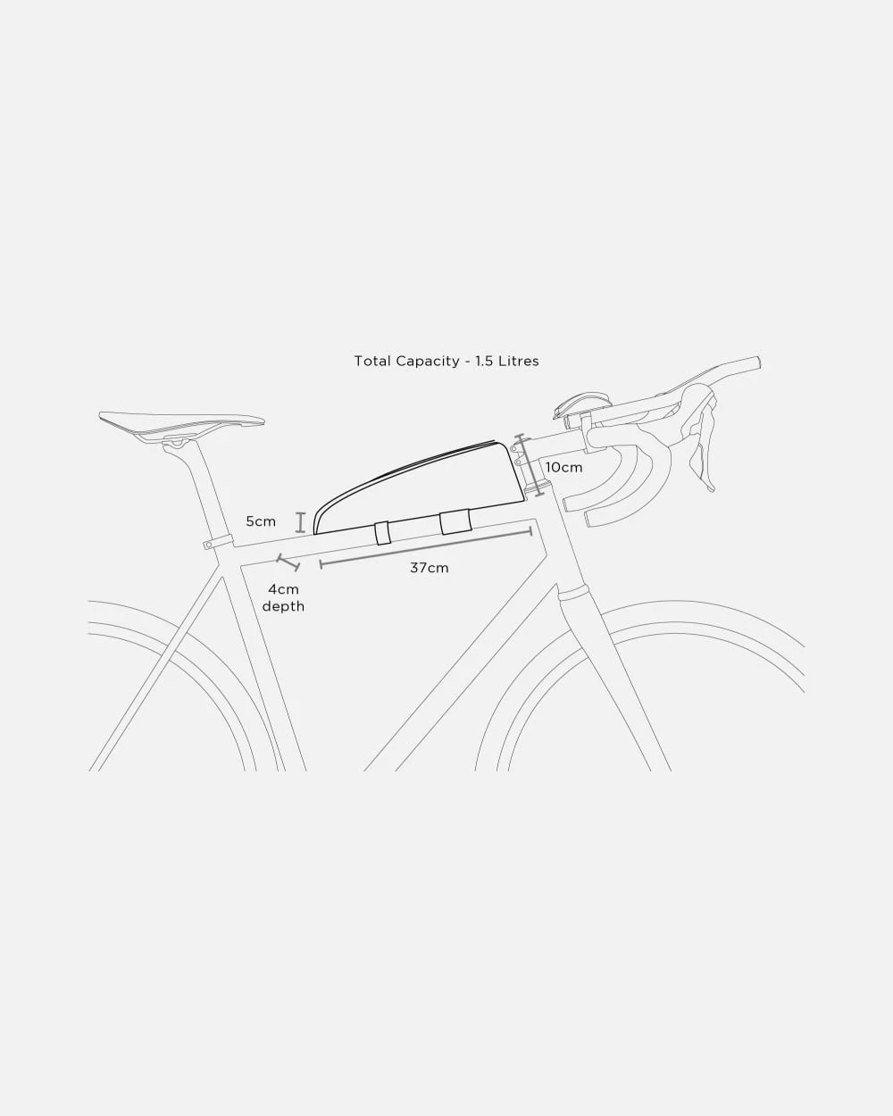 Bagagerie & Bikepacking Race Top Tube Bag Restrap X Look - Image 7