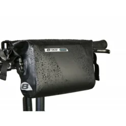SACOCHE DE GUIDON AVEC BANDOULIERE B-RACE NOIR 5L