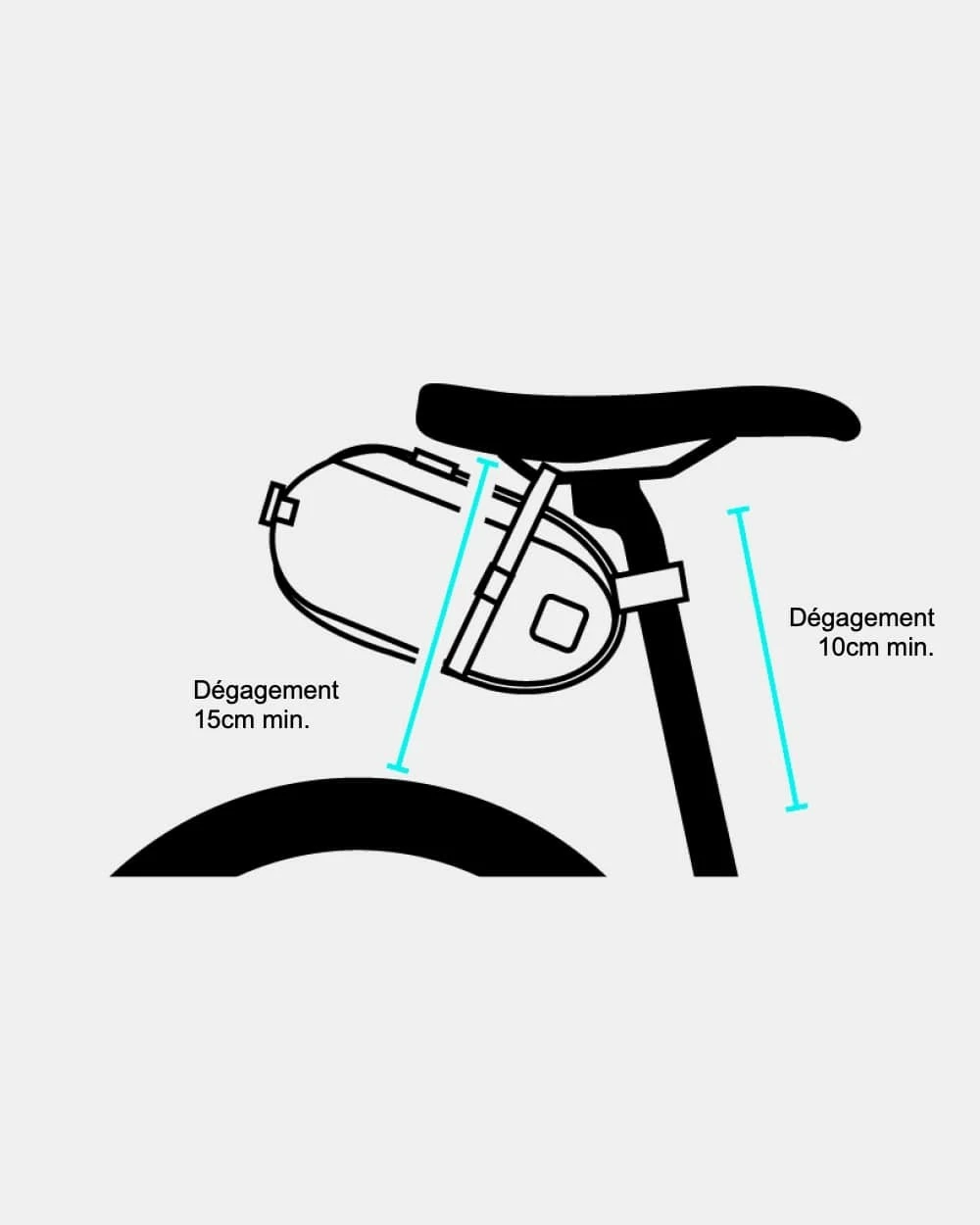 Bagagerie & Bikepacking Saddle Pack Restrap X Look - Image 8