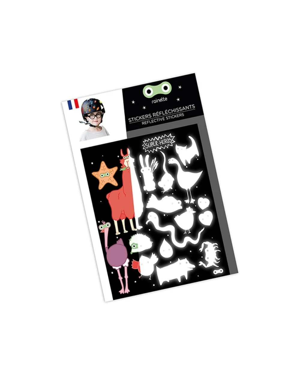 Visibilité Stickers Réfléchissants Rainette Super Heros - Image 2