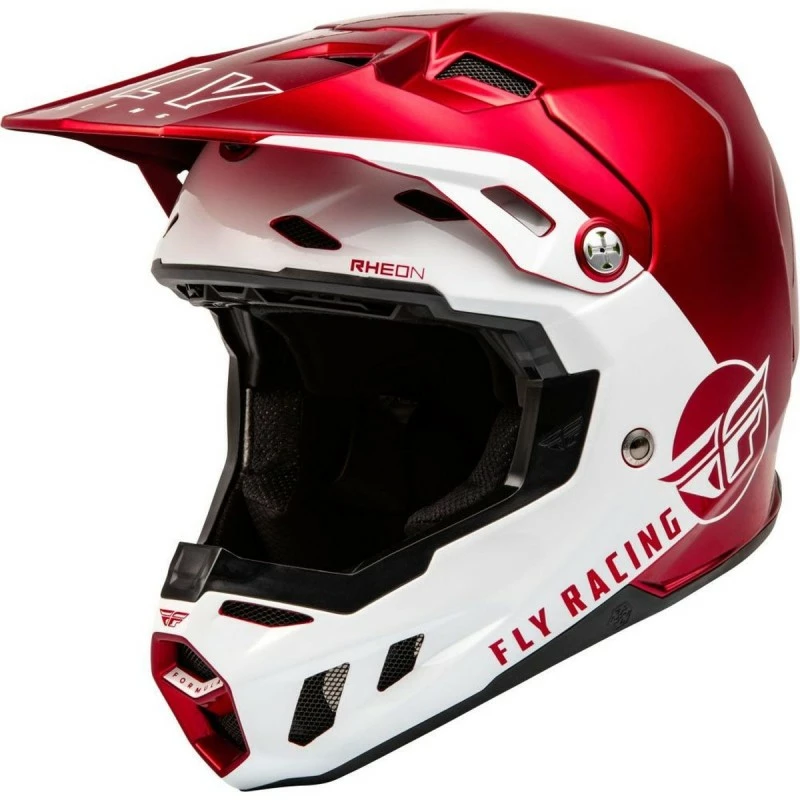 CASQUE FLY FORMULA CC CENTRUM ROUGE METALLIC/BLANC 2023 - Image 4