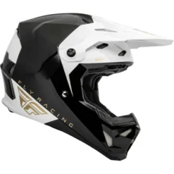CASQUE FLY FORMULA CP SLANT NOIR/BLANC/GOLD 2023