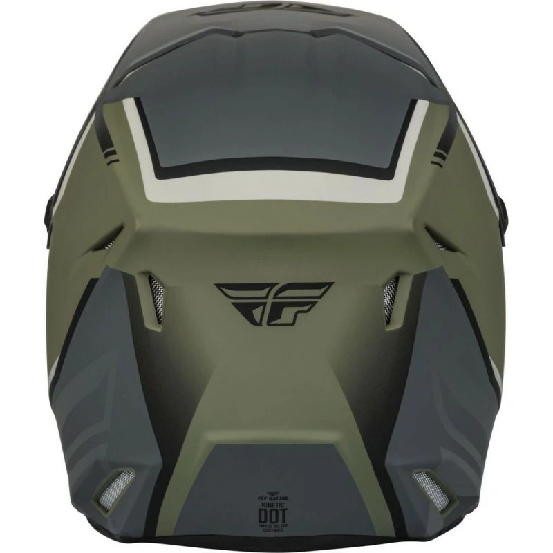 CASQUE FLY KINETIC VISION VERT OLIVE MAT/GRIS 2023 - Image 2