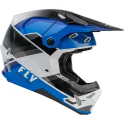 CASQUE FLY RACING FORMULA CP RUSH NOIR/BLEU/BLANC 2022