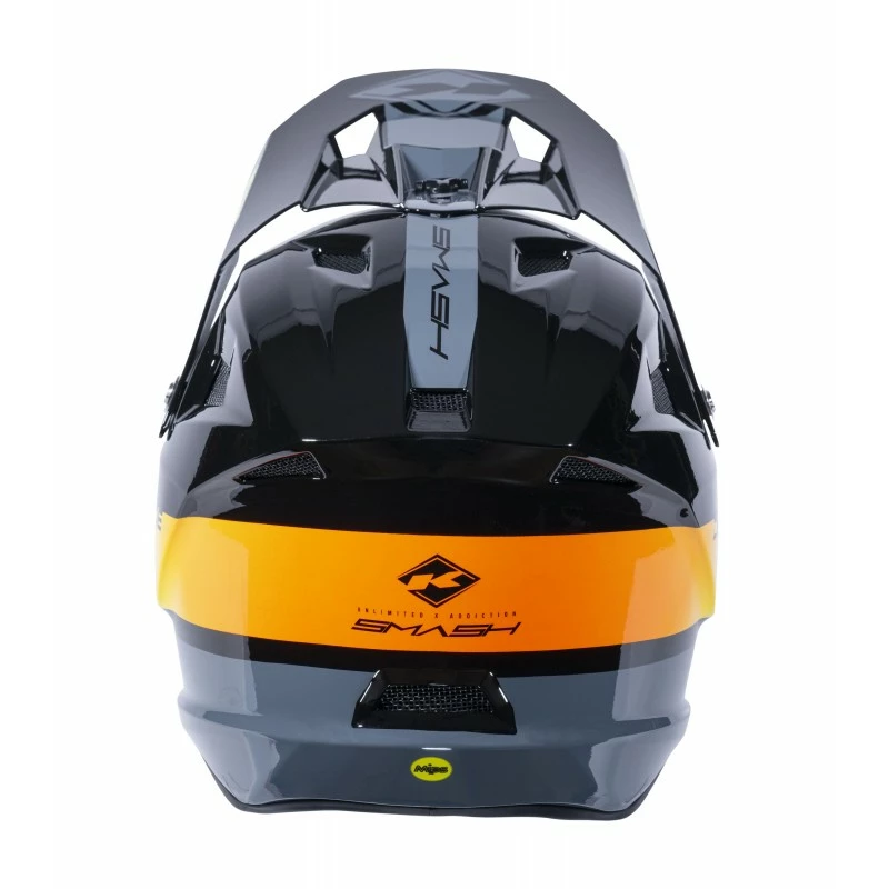 CASQUE KENNY DECADE MIPS SMASH NEON YELLOW ORANGE 2023 - Image 3