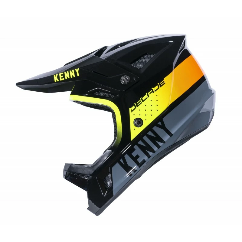 CASQUE KENNY DECADE MIPS SMASH NEON YELLOW ORANGE 2023 - Image 4
