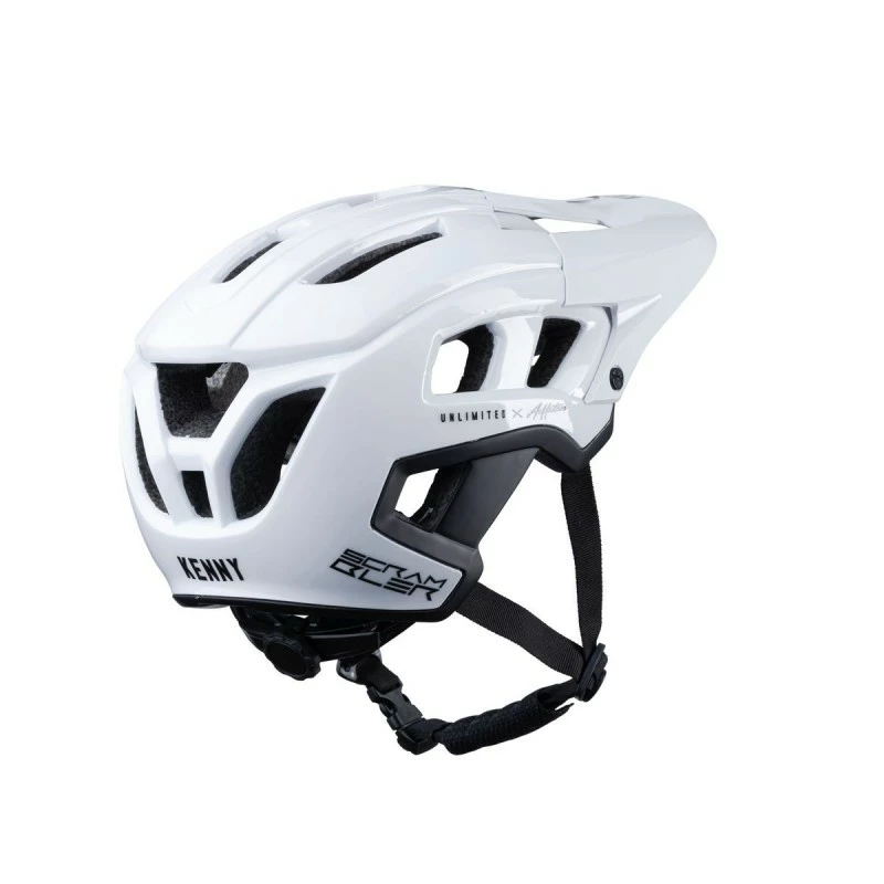 CASQUE KENNY SCRAMBLER KID WHITE 2023 - Image 2
