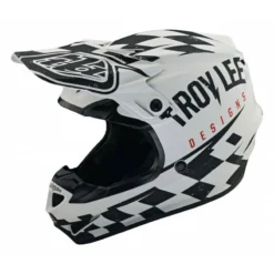 CASQUE SE4 MIPS POLYACRYLITE RACE SHOP WHITE/BLACK 2023